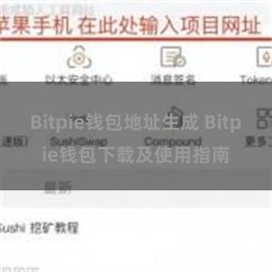 Bitpie钱包地址生成 Bitpie钱包下载及使用指南