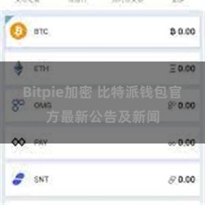 Bitpie加密 比特派钱包官方最新公告及新闻