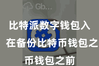 比特派数字钱包入口  在备份比特币钱包之前